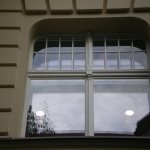 zdobienie ślemienia okna skrzynkowego